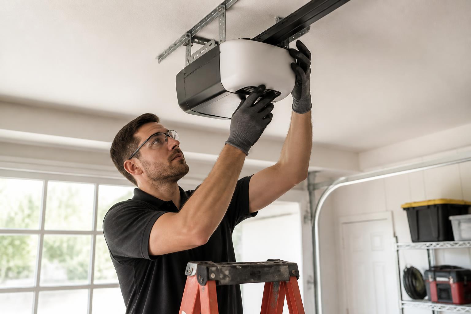 Opener Repair & Install — performed by Myrtle Grove Garage Door Repair in Wilmington, NC